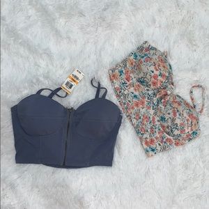 TWO AMERICAN RAG CROP TOPS FOR THE PRICE OF ONE